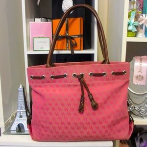 Pink Dooney & Bourke Shoulder Bag/Tote